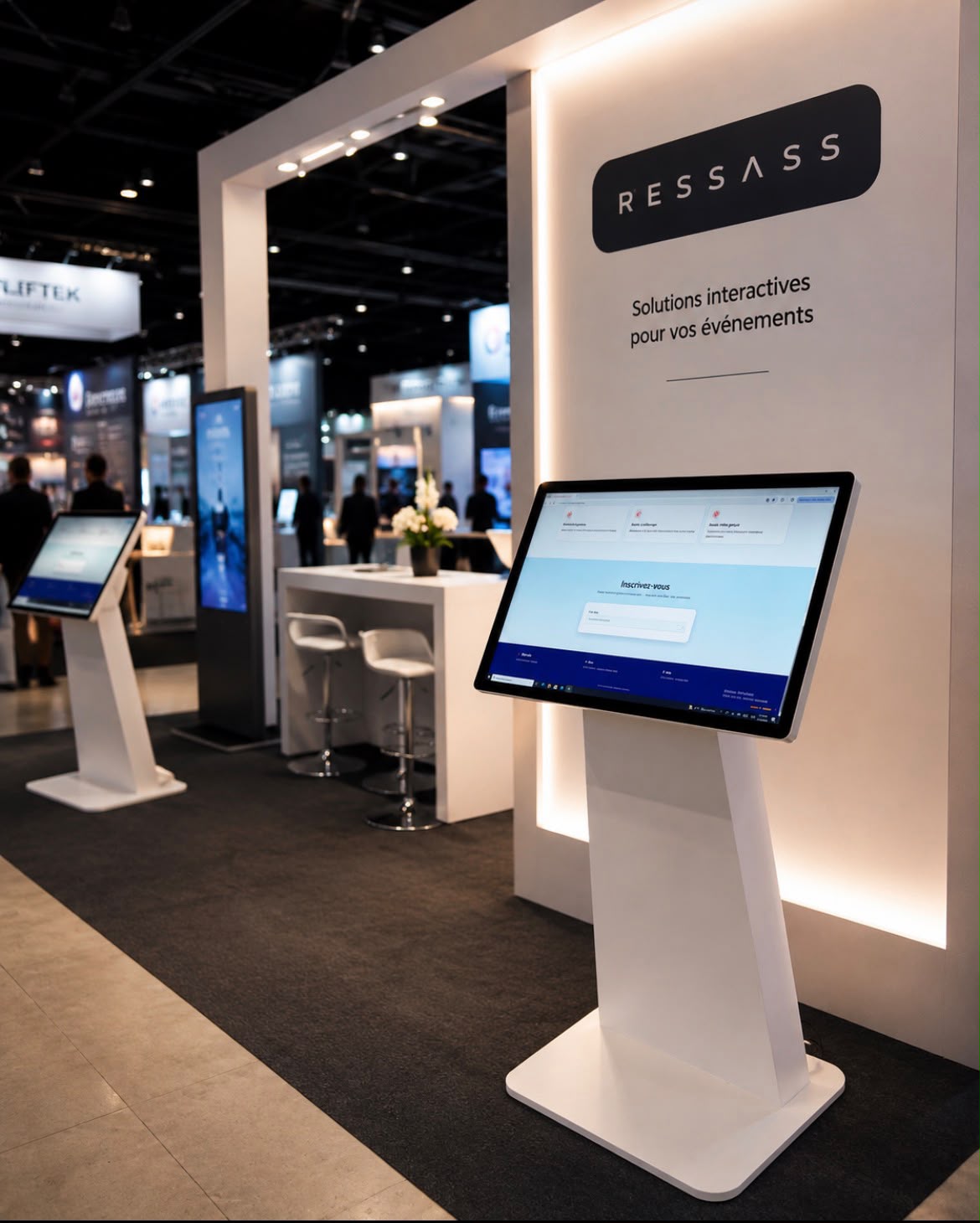 Écran tactile Ressas pour affichage interactif